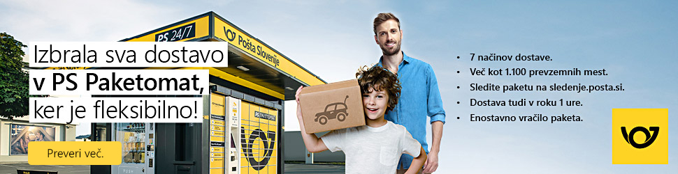 Dostava je ključni element spletnega nakupa