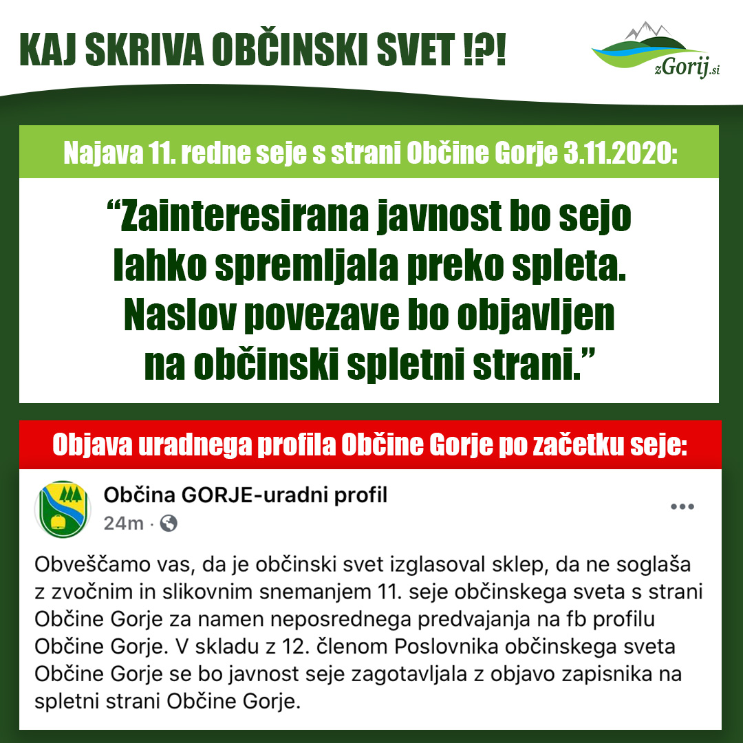 Kaj skriva občinski svet?