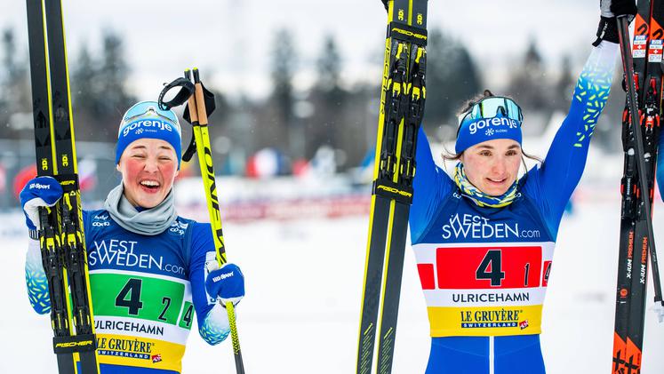 Anamarija Lampič in Eva Urevc spisali zgodovino!