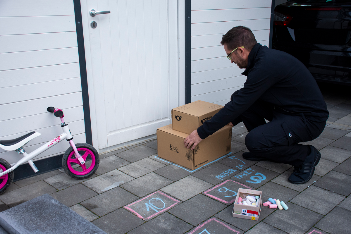 Paket dostavimo kamorkoli